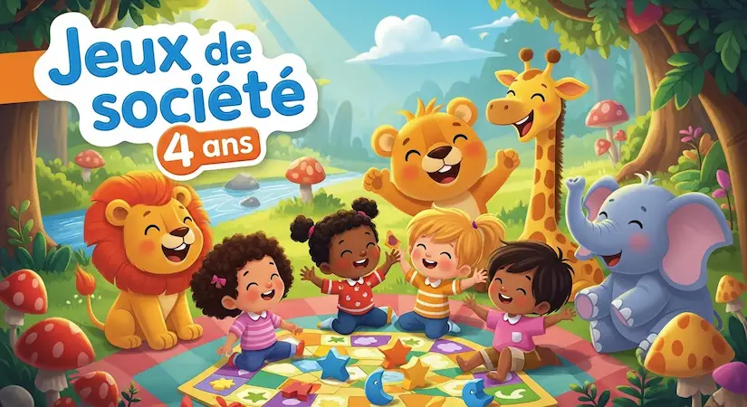Jeux de société 4 ans