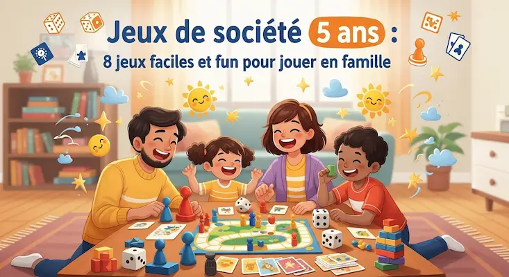 Jeux de société 5 ans