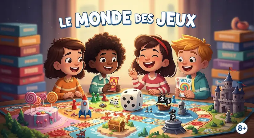 Jeux de société 8 ans