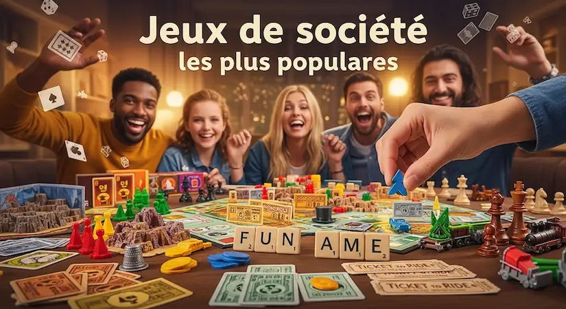 Jeux de société les plus populaires
