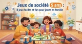 Jeux de société 5 ans : 8 jeux faciles et fun pour jouer en famille